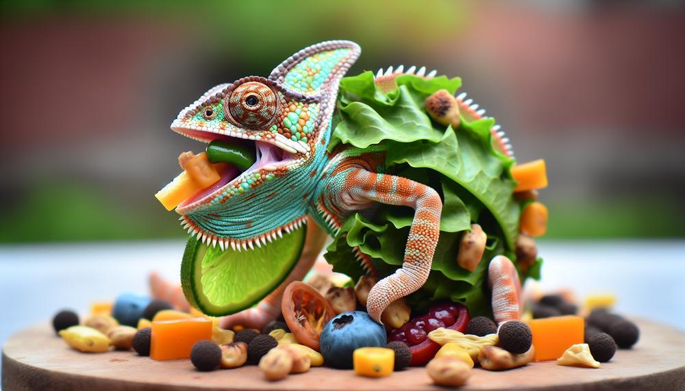 What Do Chameleons Eat Tasty Treats Healthy Diet-2