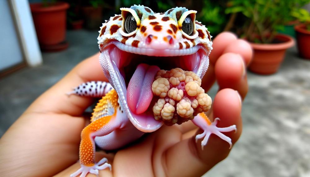 Leopard Gecko Mouth Rot-2